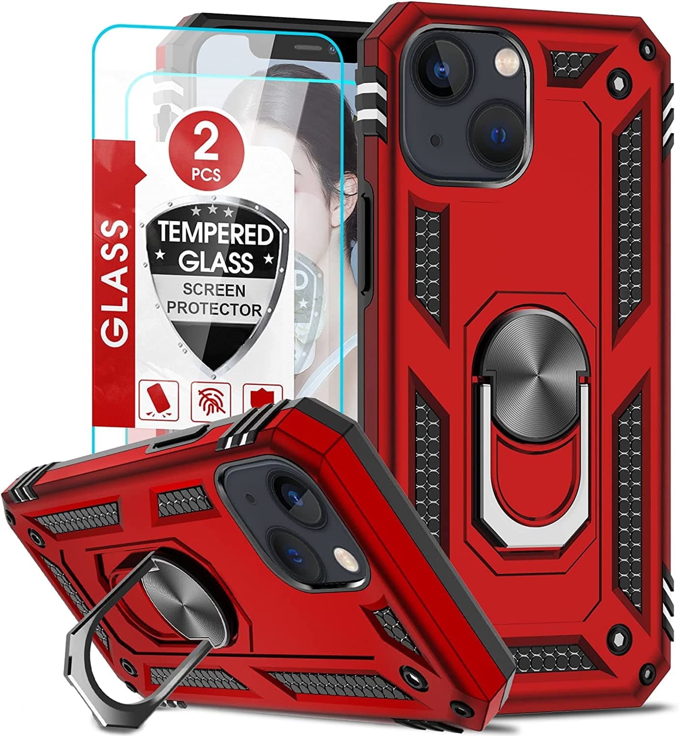 2 PCS TEMPERED GLASS SCREEN PROTECTOR