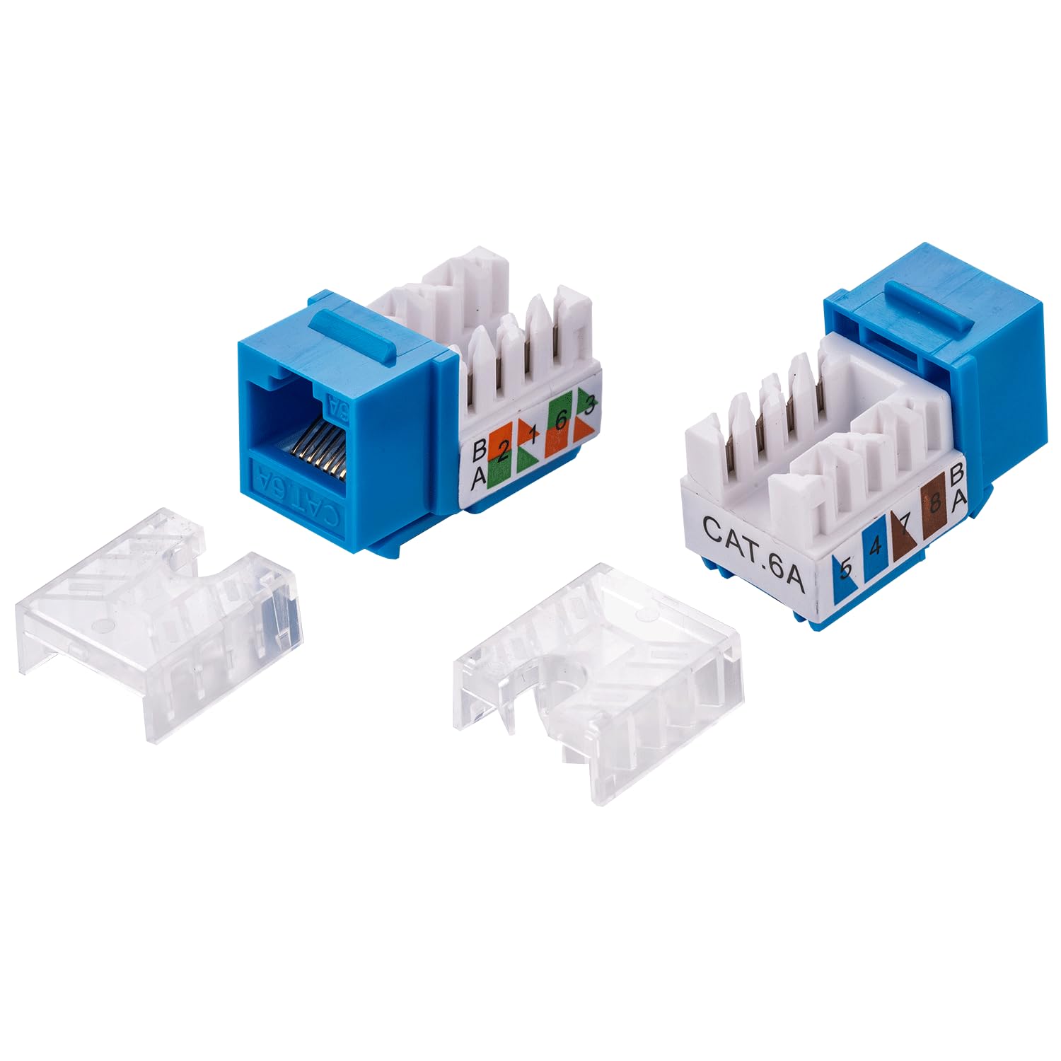 BA CAT.6A B 2 + 6 CAT.6A 6 4 B 8 A