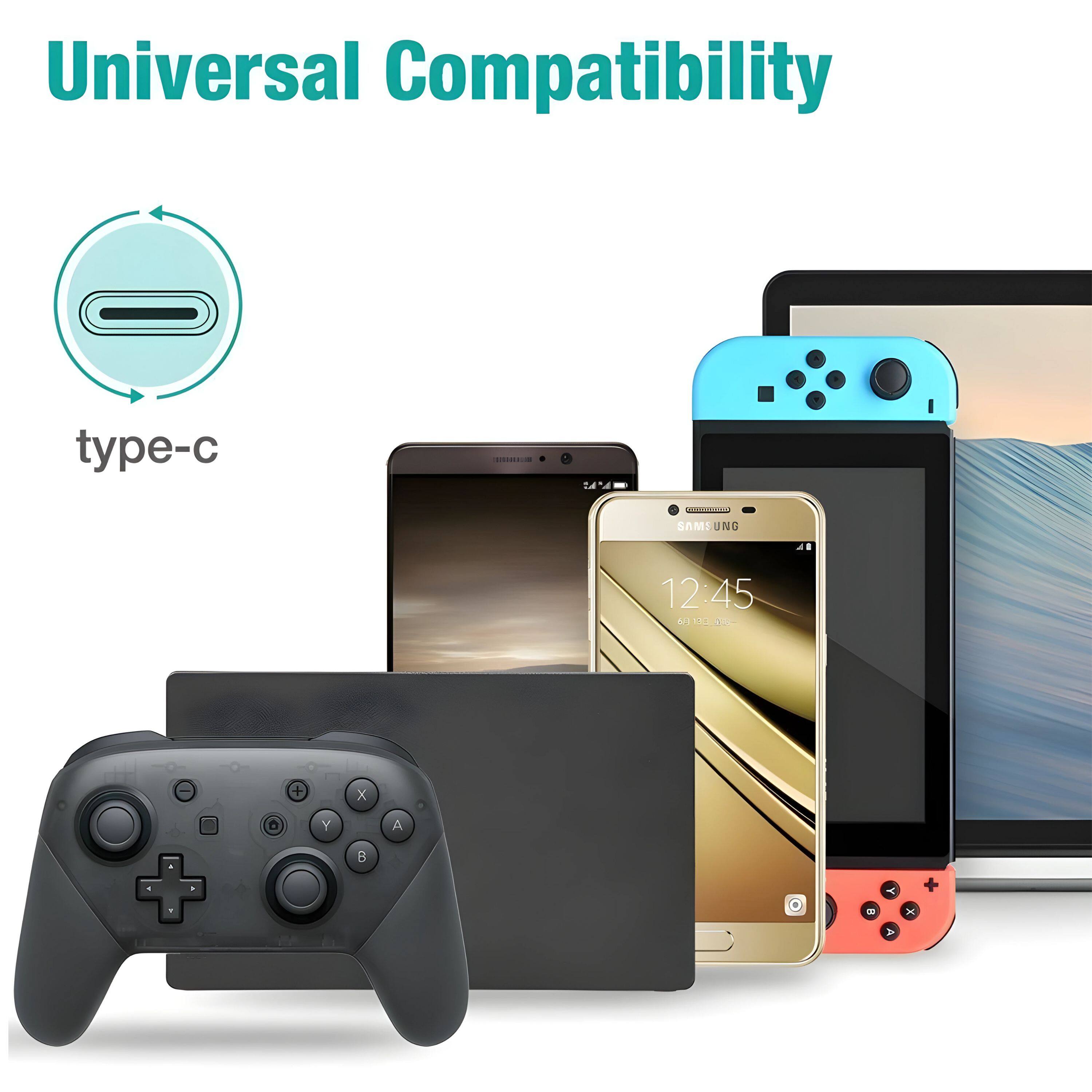 Universal Compatibility  
type-c