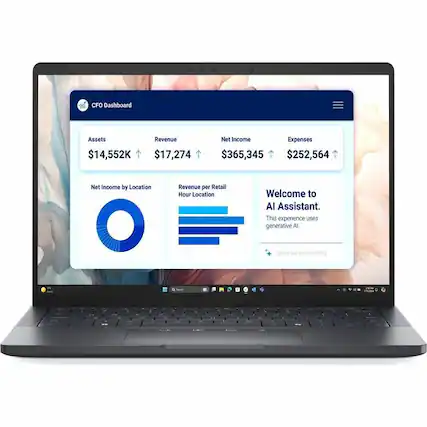 CFO Dashboard
Assets $14,552K
Revenue $17,274
Net Income $365,345
Expenses $252,564
Net Income by Location
Revenue per Retail Hour Location
Welcome to AI Assistant.
This experience uses generative AI.
Type or ask me something