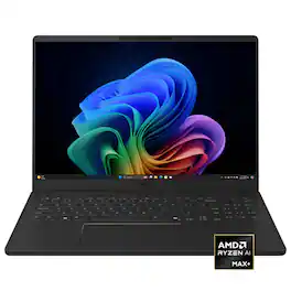 LG - gram Book 16" 120Hz Touch-Screen Laptop WUXGA AMD Ryzen AI 7 445 Processor with 16GB RAM - 1TB SSD - Titan Black