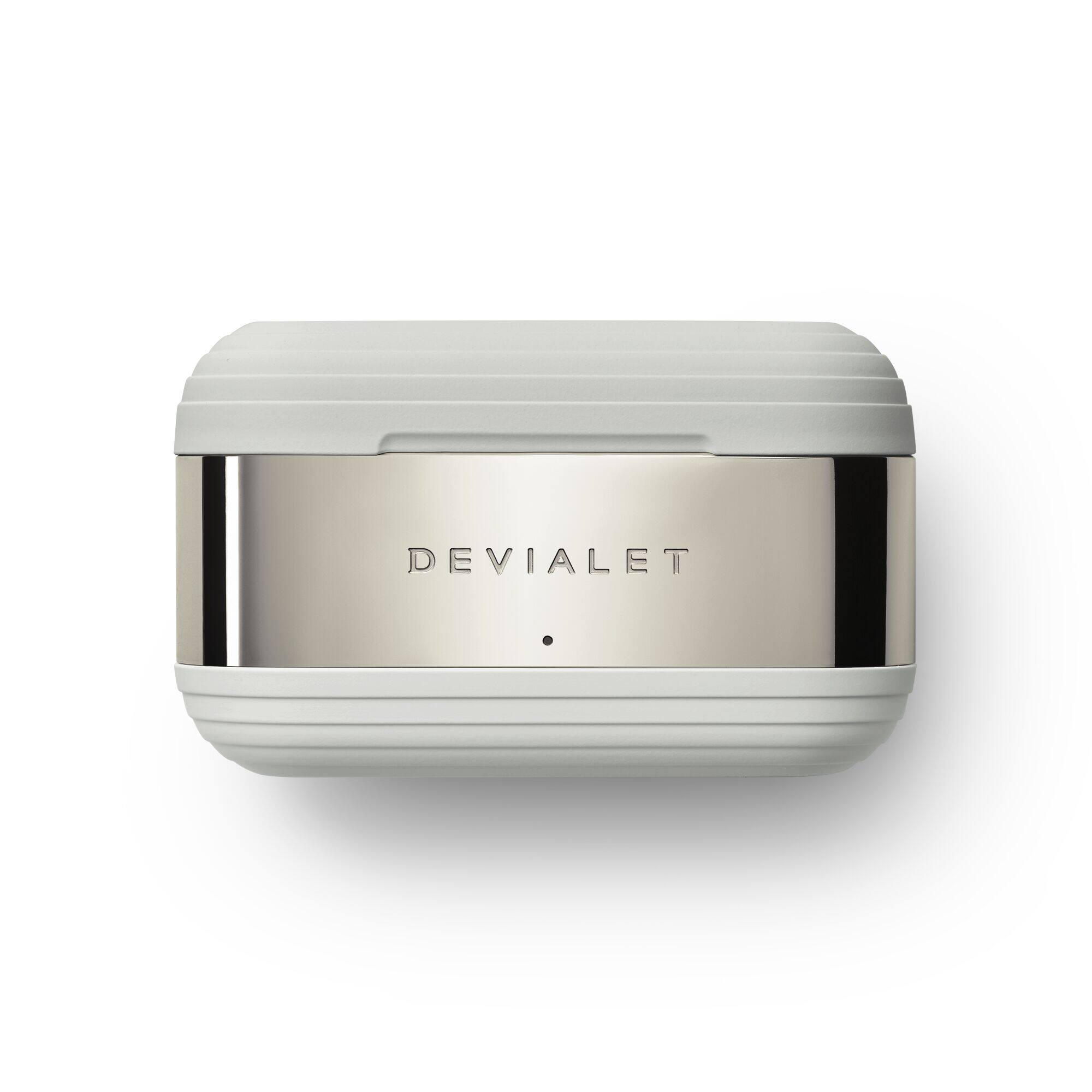 Alt View 1. Devialet Gemini - II Wireless In-Ear Bluetooth Earbuds - Light Pearl.