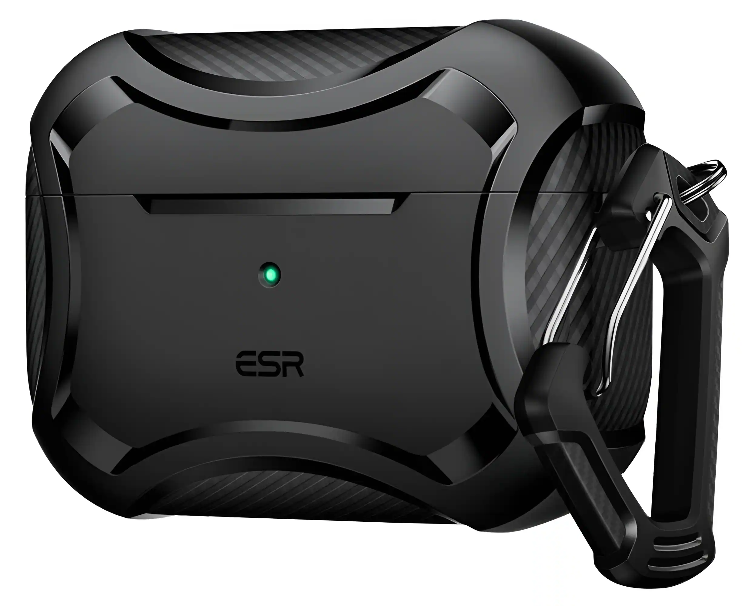 SaharaCase - Armor Case for Apple AirPods Pro (1st Generation and 2nd Generation) - Black