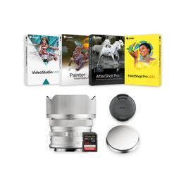 Sigma - 24mm F3.5 DG Full-Frame Contemporary Lens (Silver, L Mount) Bundle