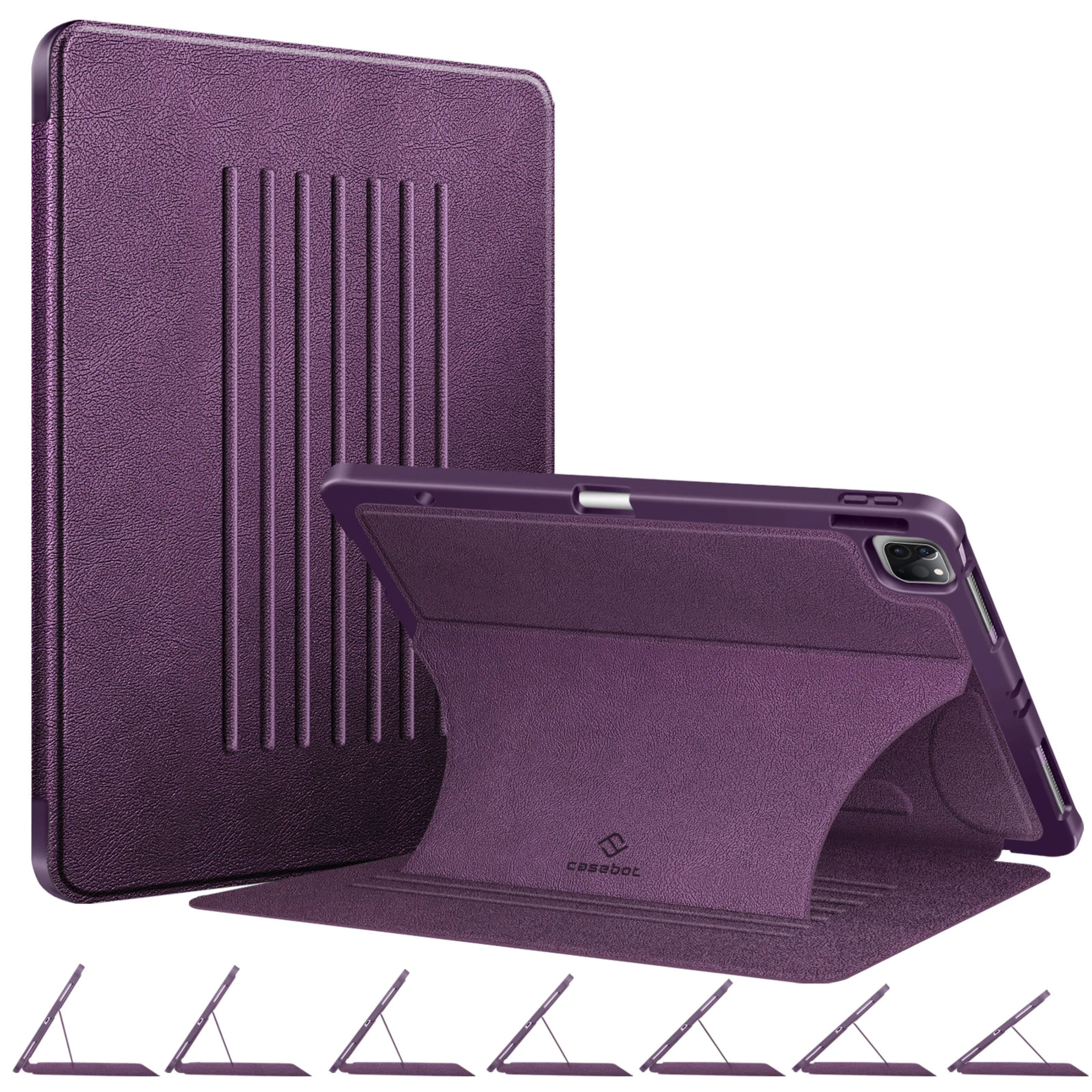 Kitcheniva - Durable Protective Case For iPad Pro 12.9 Inch 6th 2022 5th 4th 3rd Gen - Purple