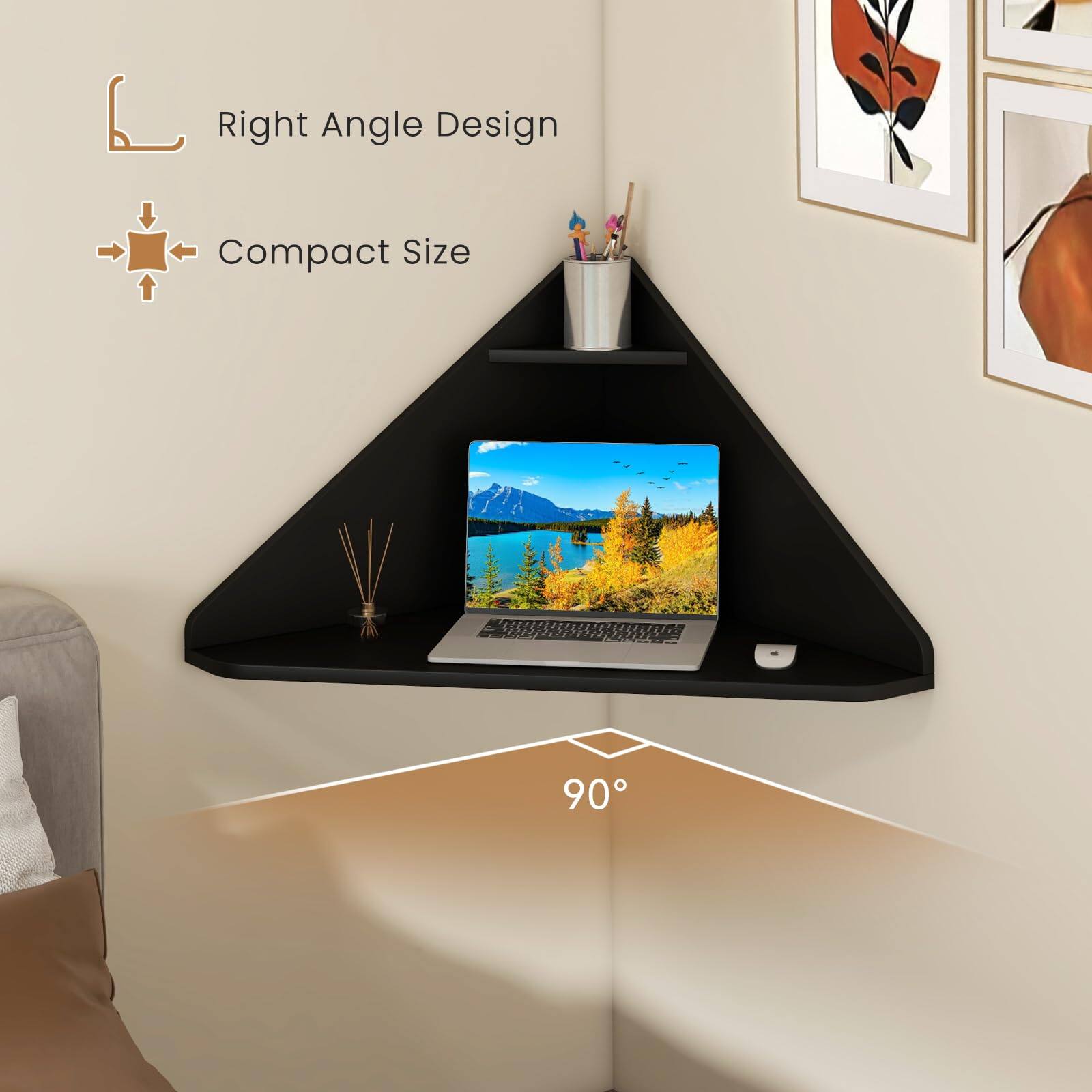 Right Angle Design  
Compact Size  
90°