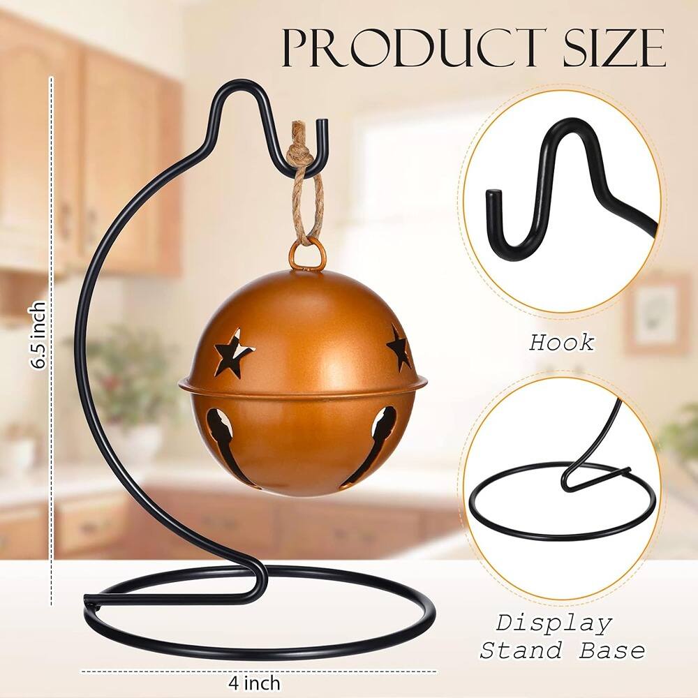 PRODUCT SIZE

- Hook: 4 inch
- Display Stand Base: 4 inch
- Product Size: 6.5 inch