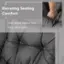 Elevating Seating Comfort Cover: Durable Polyester Fabric Filling: Soft PP Cotton