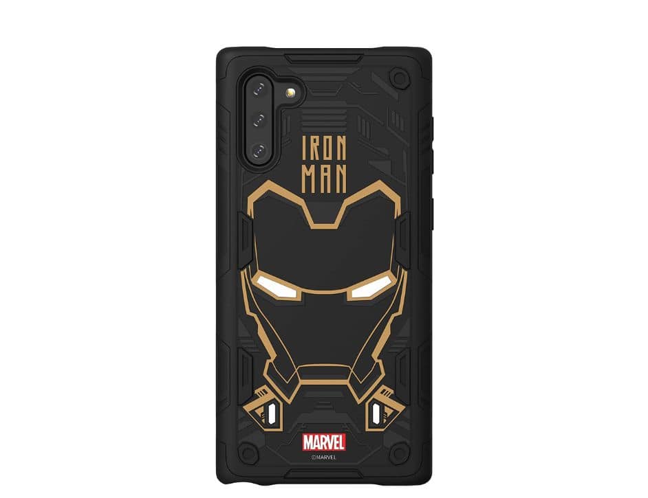 Samsung - Galaxy Friends Iron Man Rugged Protective Case For Note10 I Color: - Black