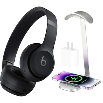 Beats Solo 4 True Wireless On Ear Headphones + Power Adapter Beats Solo 4 True Wireless On Ear Headphones + Power Adapter