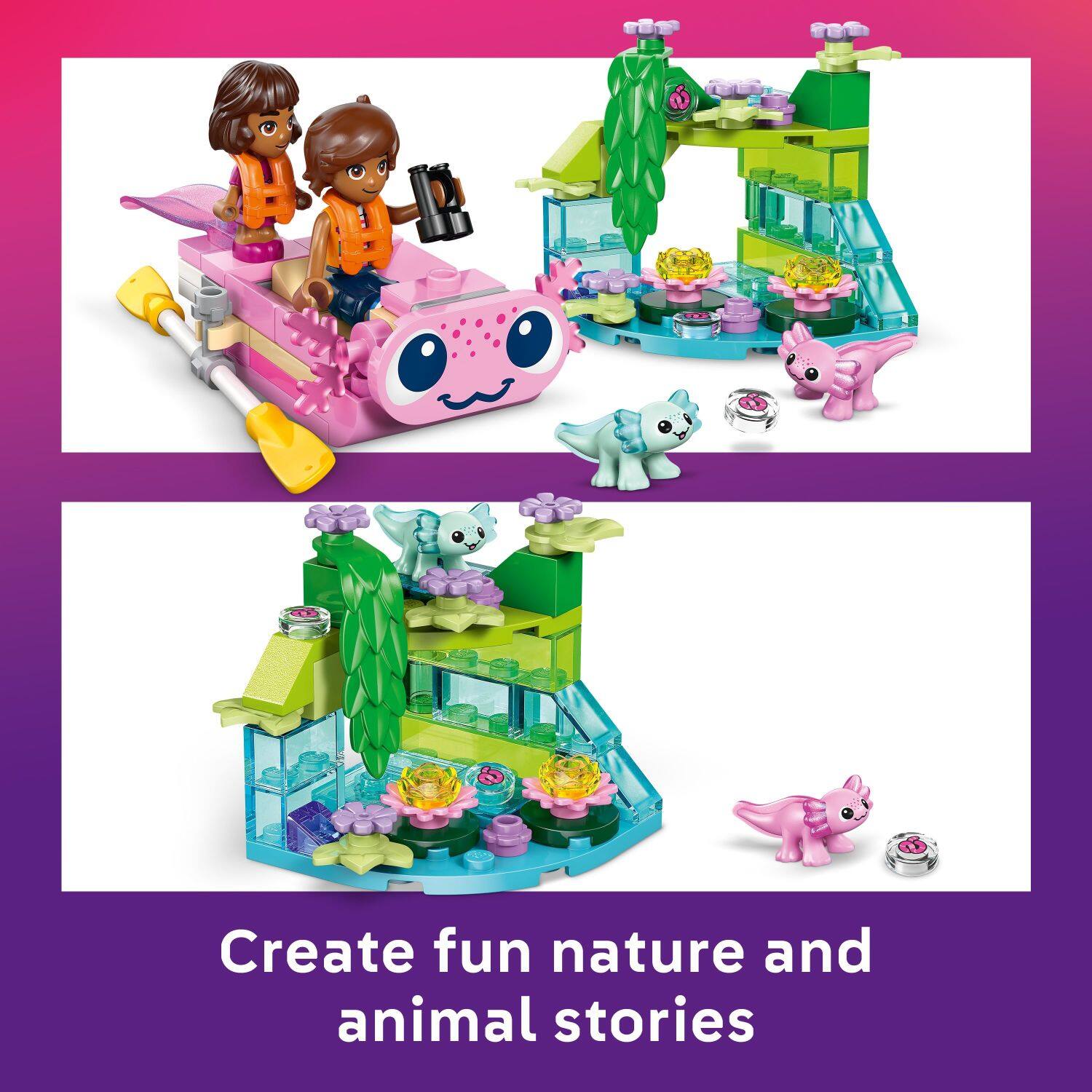 Create fun nature and animal stories