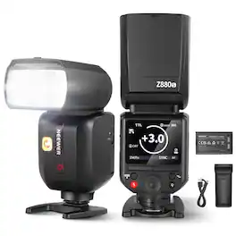 Neewer - Z880-S TTL Flash for Sony, 76Ws, HSS, 3000mAh, Upgraded UI