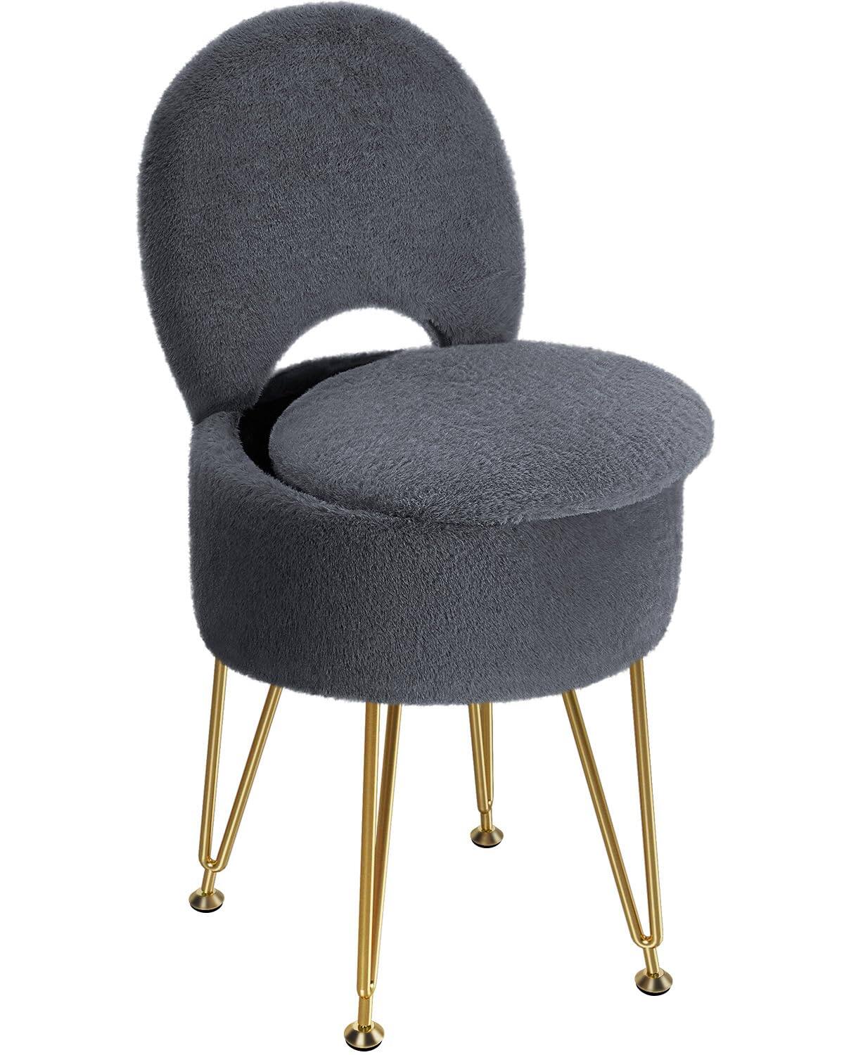 Grey 13"D x 13"W x 17.7"H