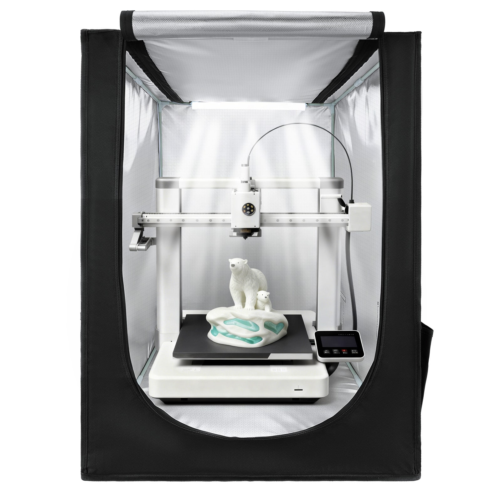 VEVOR - 3D Printer Enclosure, Dustproof Waterproof Oxford Cloth 3D Printer Tent, Constant Temperature Protective Case - Black