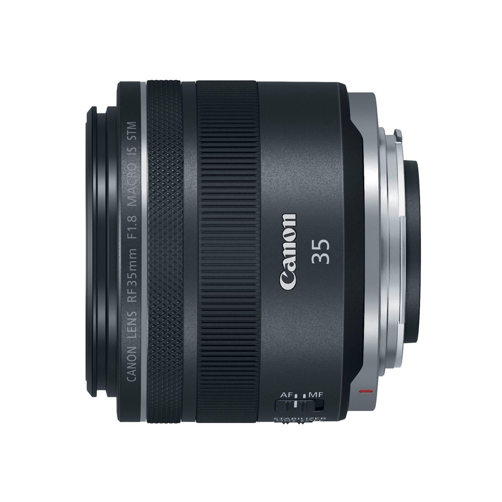 CANON LENS RF 35mm F1.8 IS STM
CANON 35
AF MF
STABILIZER