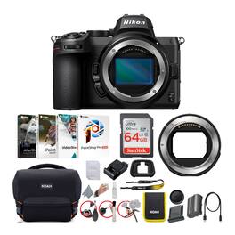 Nikon - Z 5 Mirrorless Digital Camera Body Only Bundle with FTZ II Mount Adapter