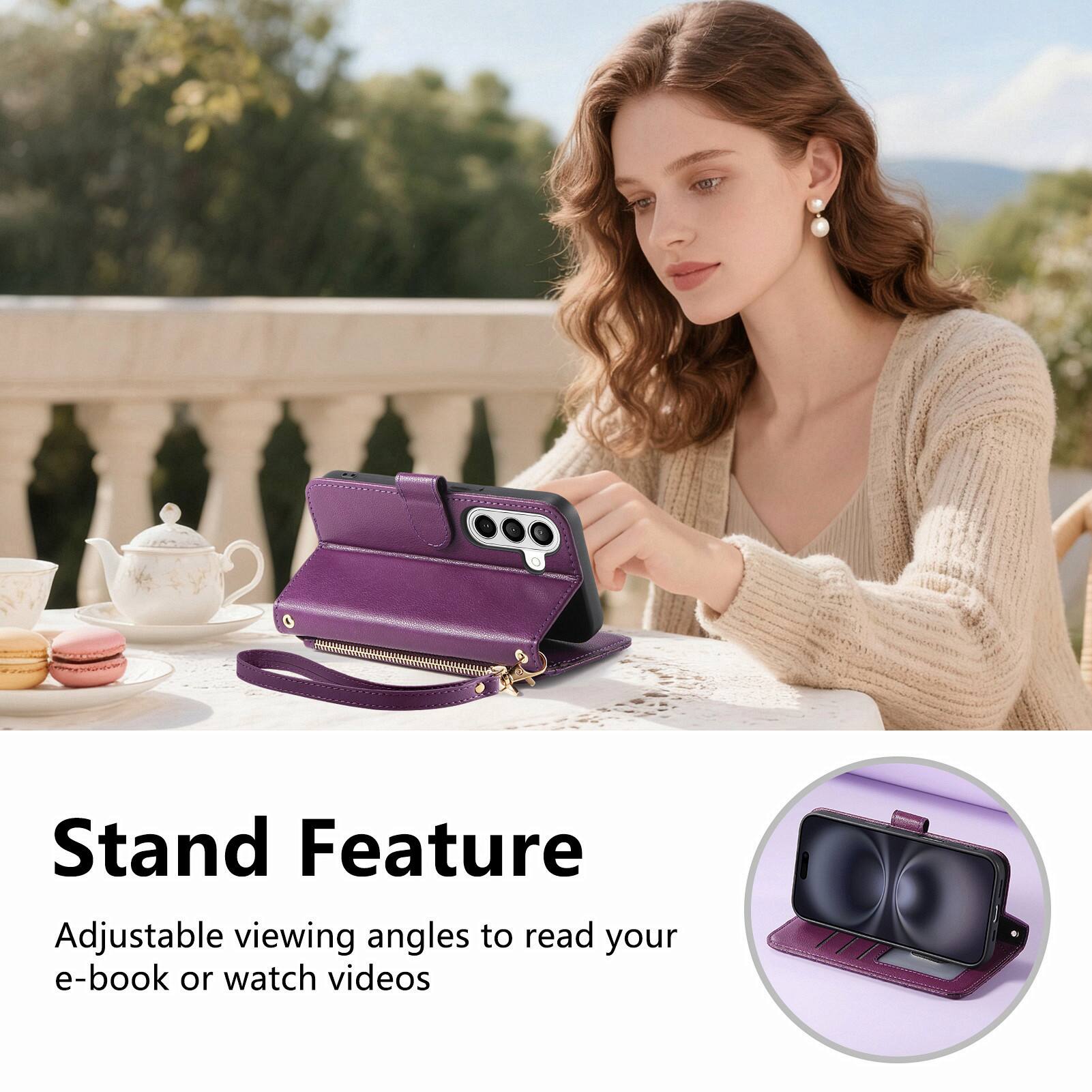 Stand Feature  
Adjustable viewing angles to read your e-book or watch videos