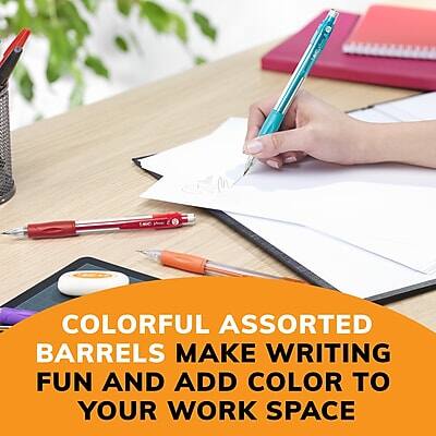 COLORFUL ASSORTED BARRELS MAKE WRITING FUN AND ADD COLOR TO YOUR WORK SPACE