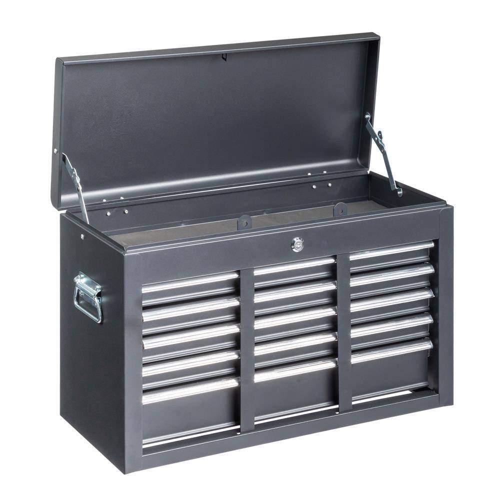 Winado - 5-Drawer Tool Chest Metal Tool Storage Cabinet Tools Storage Cabinet Organizer - Black