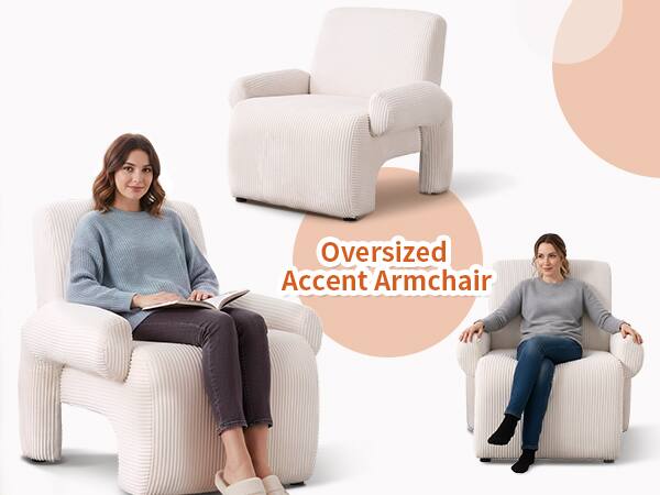 Oversized Accent Armchair