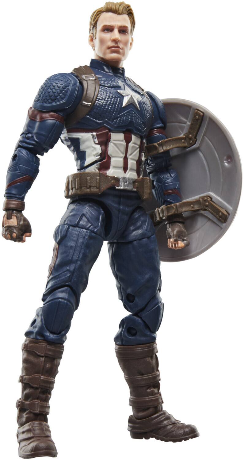 Alt View 4. Hasbro - Hasbro Collectibles - Avengers: Endgame - Marvel Legends - Captain America Action Figure   - COLLECTIBLES - Multicolor.