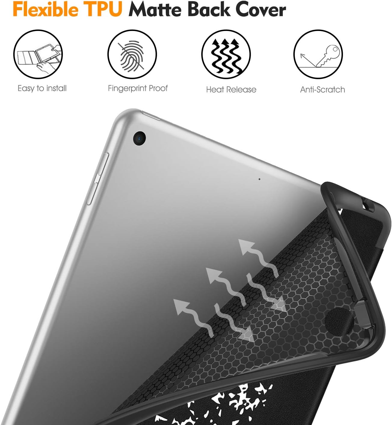Flexible TPU Matte Back Cover

- Easy to install
- Fingerprint Proof
- Heat Release
- Anti-Scratch
