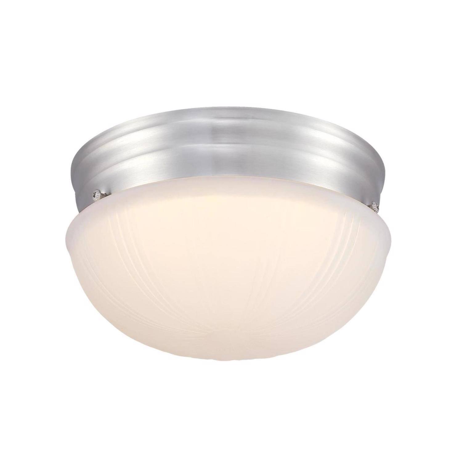Front. Westinghouse - Westinghouse 5.12 in. H X 7.87 in. W X 7.87 in. L LED Ceiling Light.