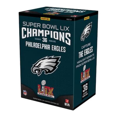 Philadelphia Eagles Super Bowl 59 Champions Panini NFL Set Multi Philadelphia Eagles Super Bowl 59 Champions Panini NFL Set Multi