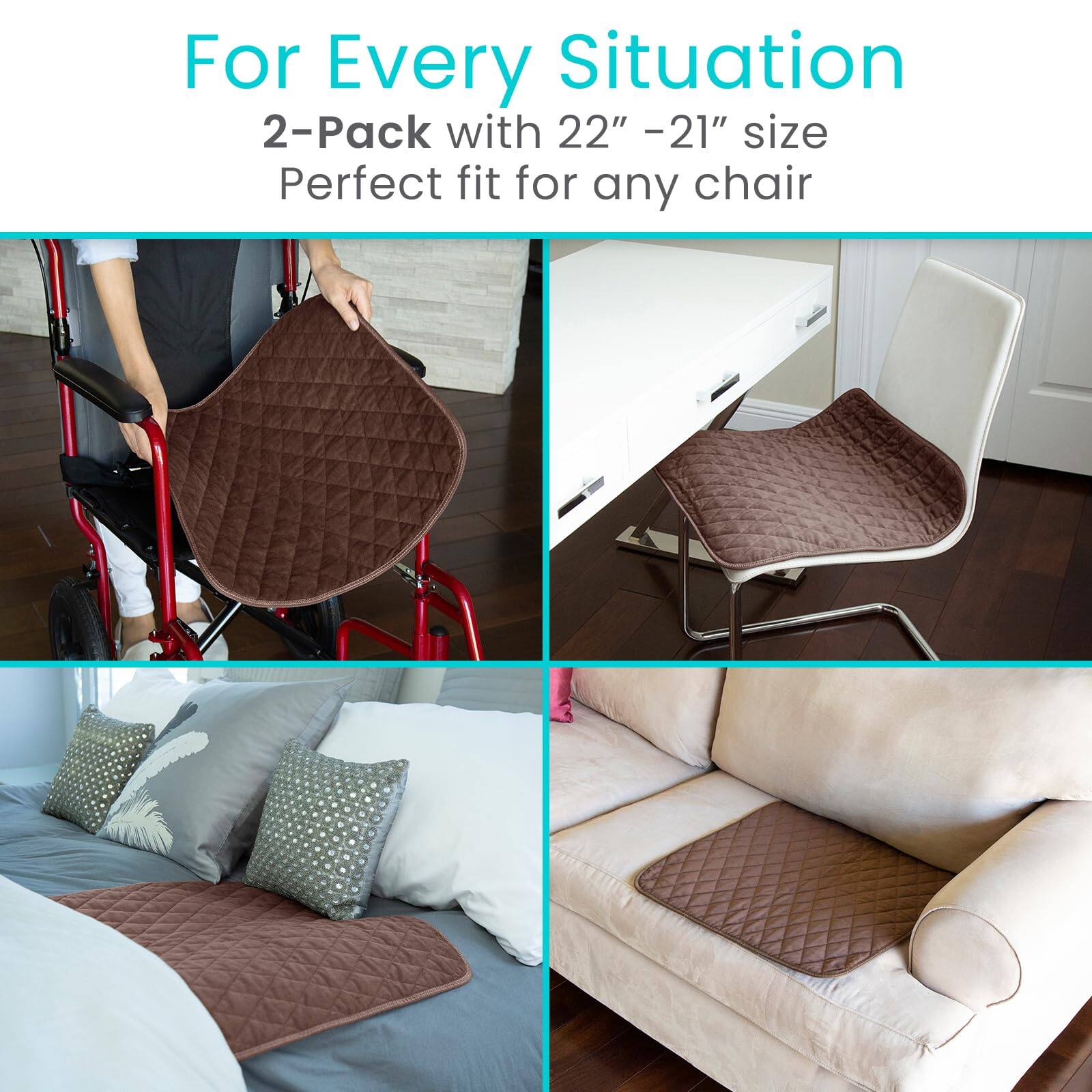 For Every Situation  
2-Pack with 22" - 21" size  
Perfect fit for any chair