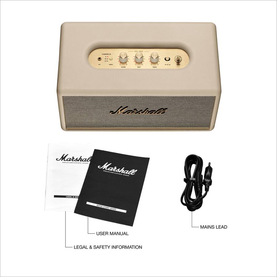 Marshall Stanmore III Bluetooth Home Speaker with Bass / Treble Marshall Stanmore III Bluetooth Home Speaker with Bass / Treble