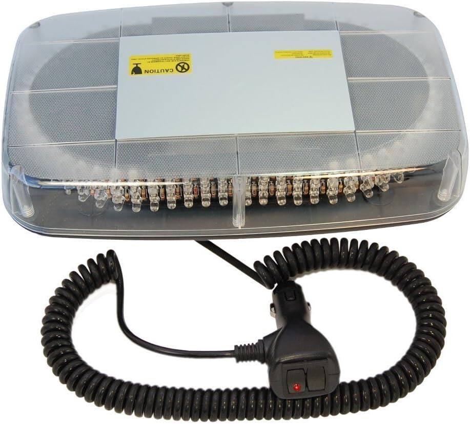 Angle. HQRP - HQRP Ultra Bright Amber Warning Emergency Truck High Power 240-LED Snow Plow Safety Strobe Minilight Bar.