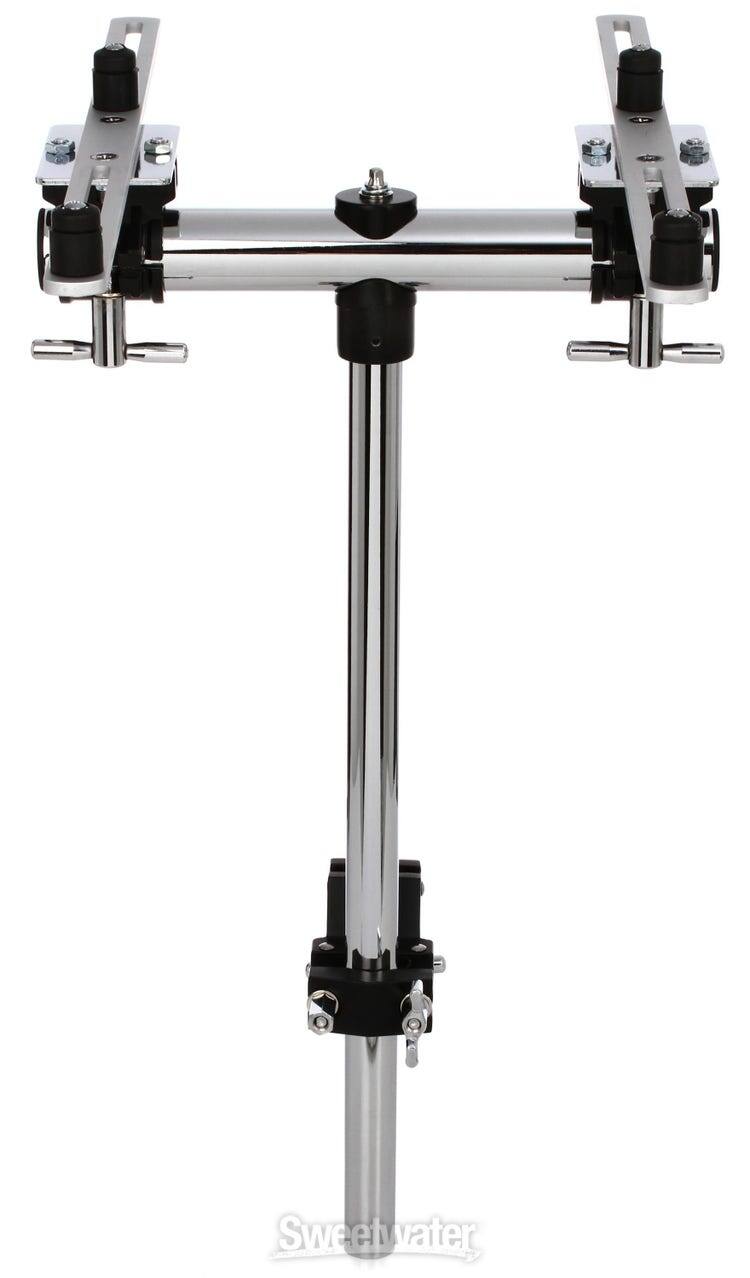 Angle. Gibraltar Hardware - Laptop Mount with Multi-clamp, Electronic Mounting Station with 16.5" Mounting Arms for Small Mixer or Gear Clamps.