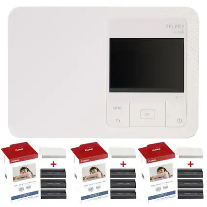 SELPHY CP1500
Wi-Fi
MENU
OK
Canon
SELPHY CP1500
100 x 148 mm / 4 x 6"
100 sheets
SELPHY CP-1500