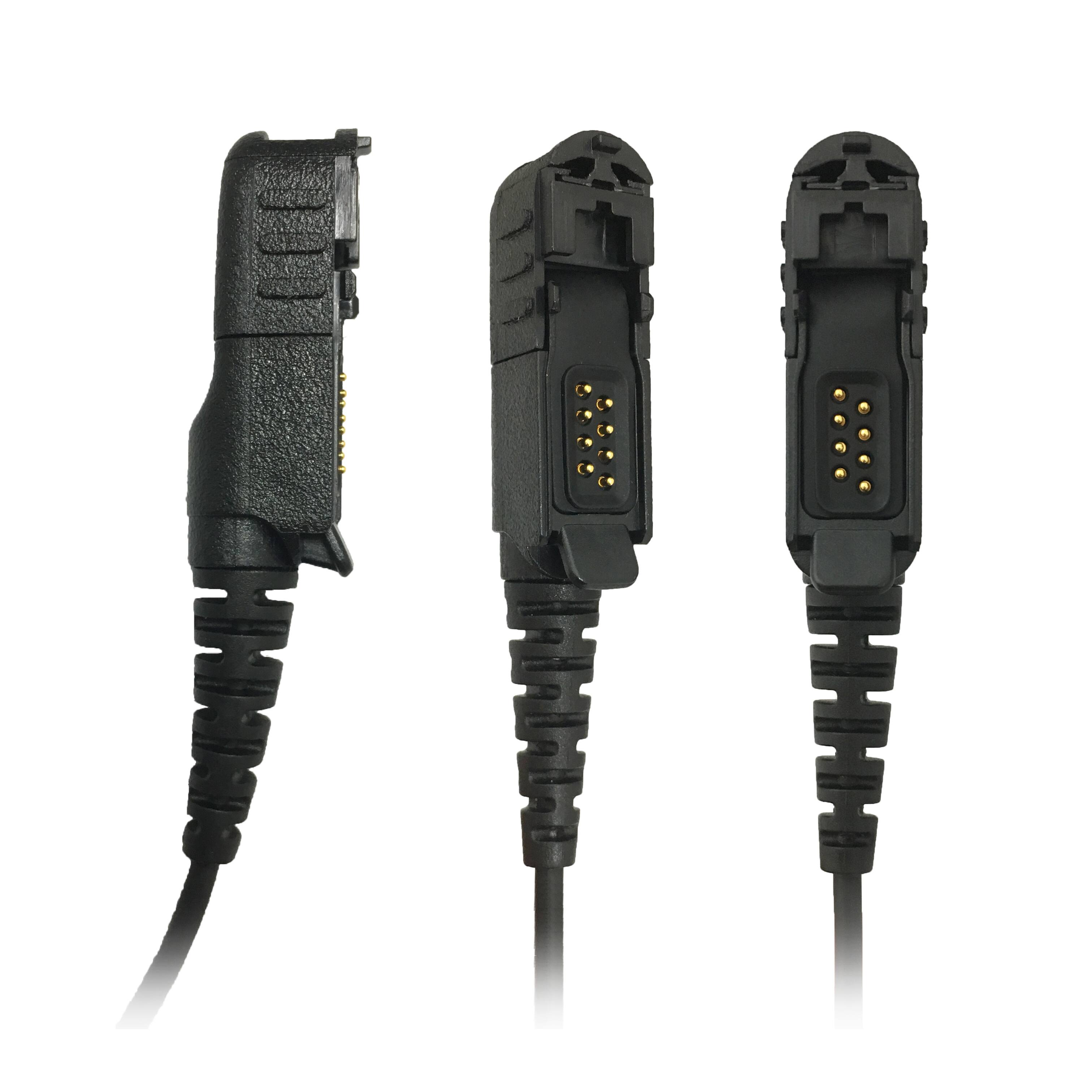 Alt View 1. ProMaxPower - Swivel Earpiece with PTT Mic for Motorola XPR3500, DEP550, R5 & Other Radios - Straight Cable.