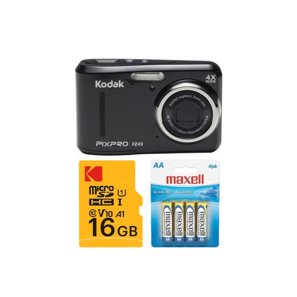 KODAK PIXPRO FZ45 ブラック デジタルカメラ Amazon | デジタルカメラ PIXPRO FriendlyZoom FZ45 Kodak