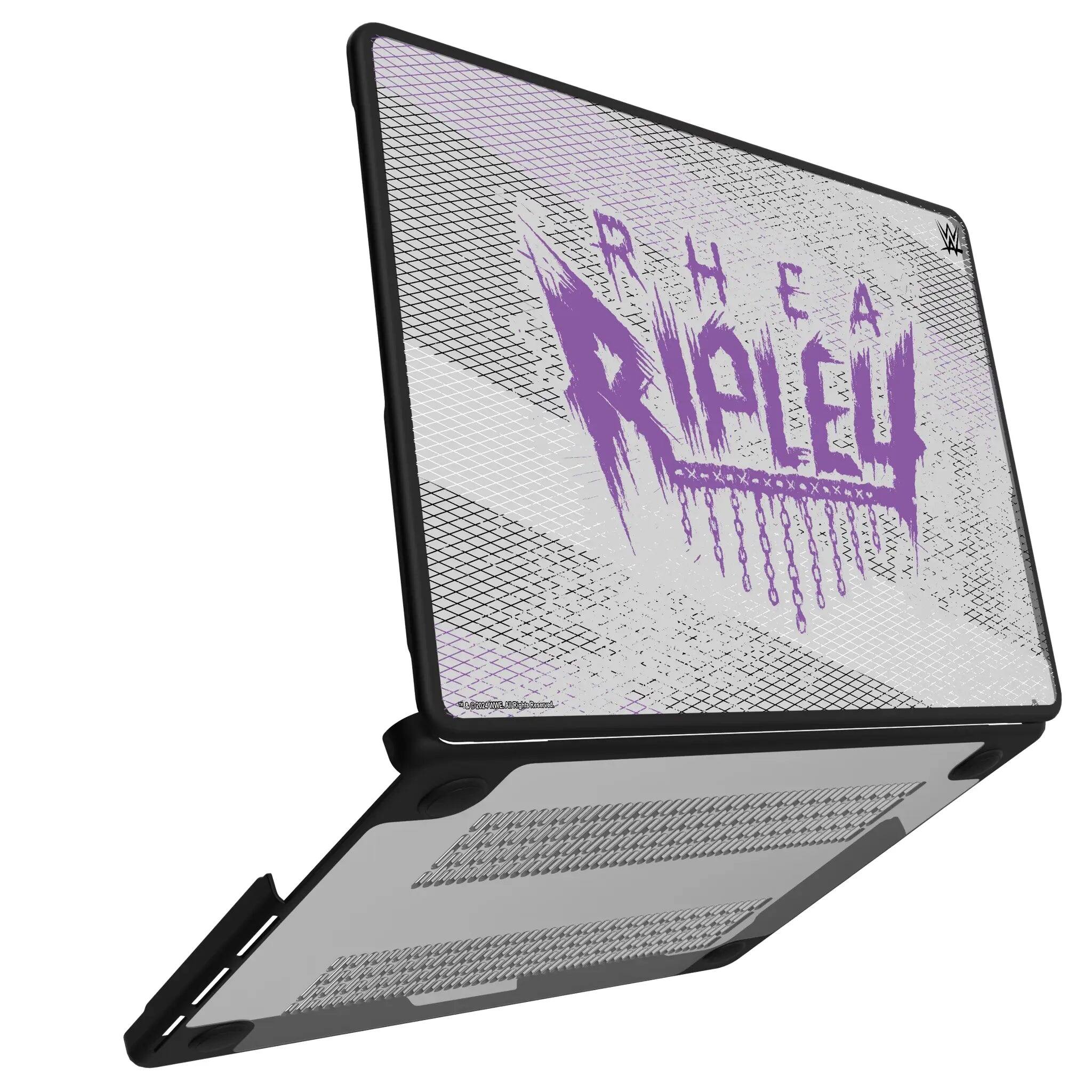 Angle. Keyscaper - WWE Steel Laptop Case - Apple MacBook Air 15-inch (M2, 2023)/(M3, 2024) - Rhea Ripley.