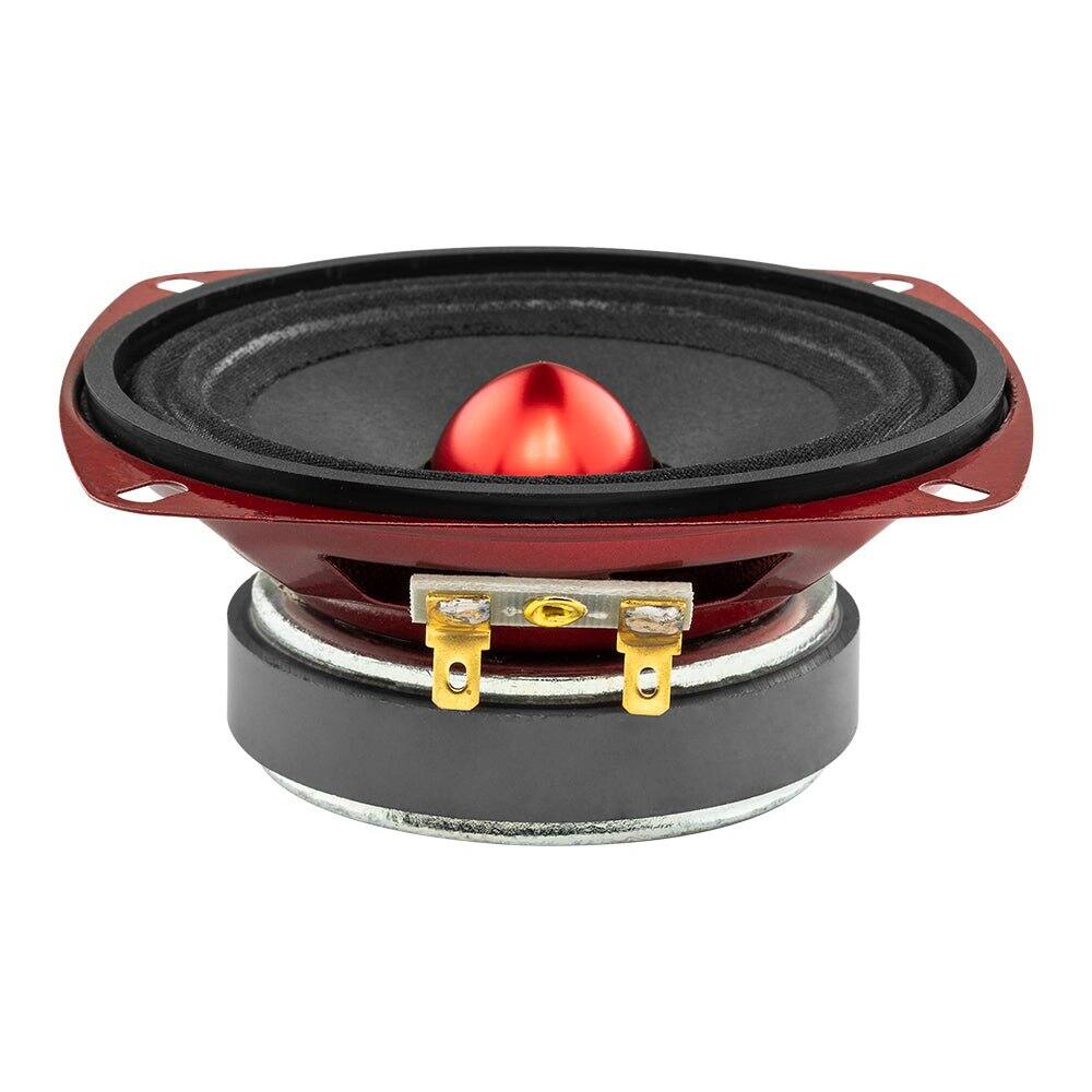 Angle. DS18 Audio - PRO-X 4" Shallow-Mount Mid-Range Loudspeaker with Bullet, 100W RMS 4-Ohm.