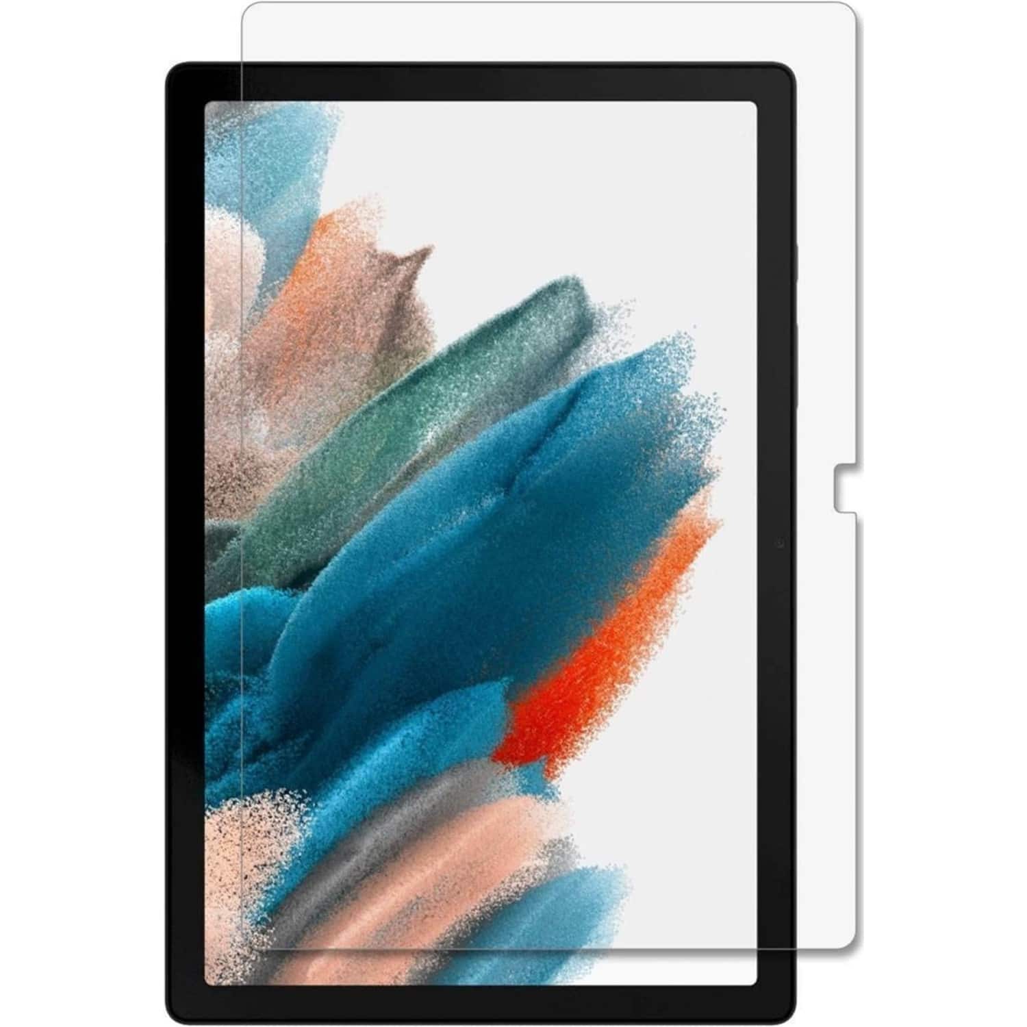 SaharaCase - ZeroDamage Ultra Strong+ Tempered Glass Screen Protector for Samsung Galaxy Tab A8 - Clear - Front_Zoom