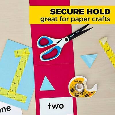 SECURE HOLD  
great for paper crafts  

two Scotch Double-Sided Tape