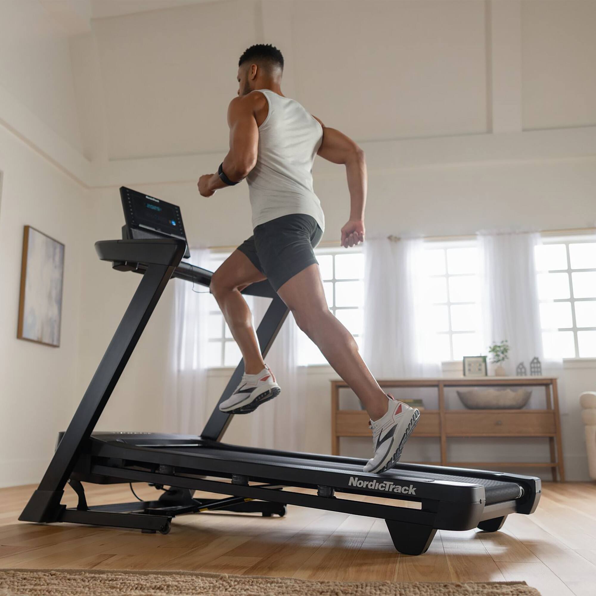 Alt View 1. NordicTrack - NordicTrack T Series 8 Treadmill - Black.