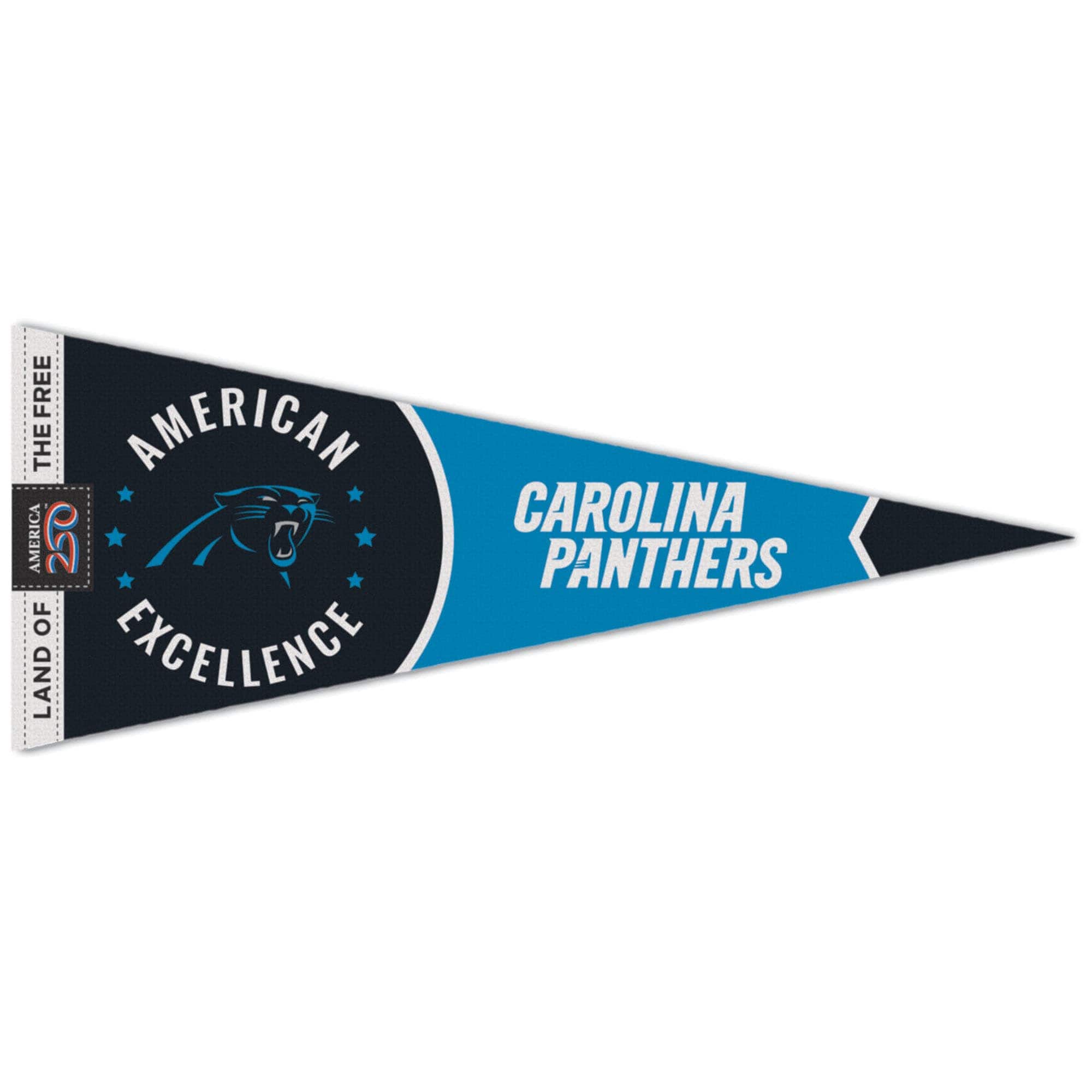 "WinCraft - Carolina Panthers 12"" x 30"" America 250 Premium Pennant - Multicolor" price history on PriceWatchPro