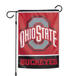 WinCraft - Ohio State Buckeyes 12" x 18" Double-Sided Garden Flag - Multicolor