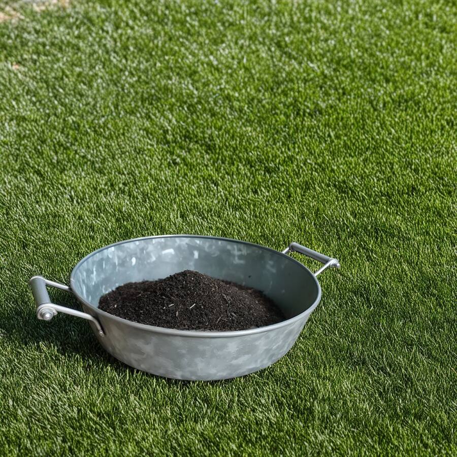 Manhattan Lane Round Galvanized Steel Compost Sifter with Wire Mesh ...