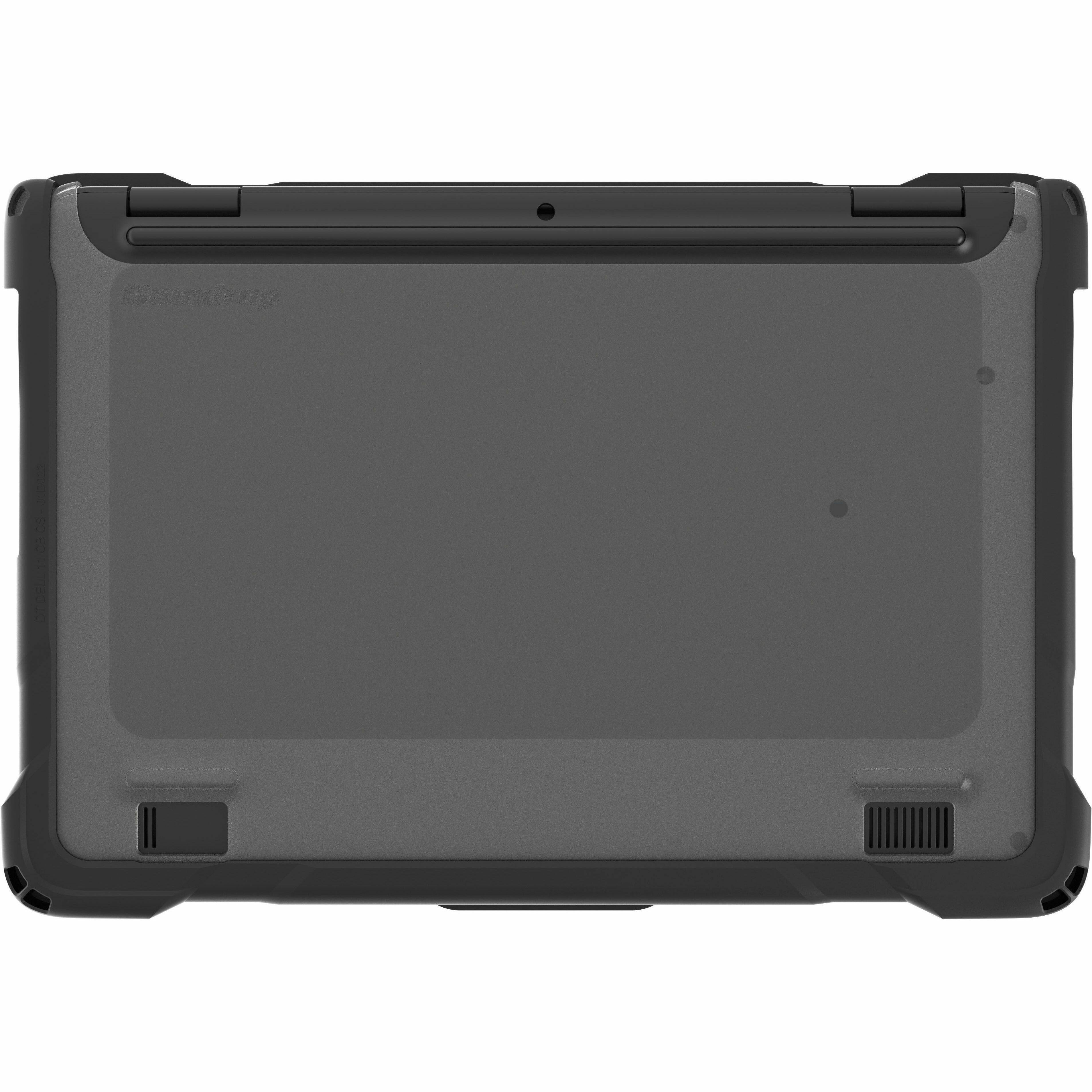 Alt View 7. Gumdrop - Gumdrop SlimTech Chromebook Case - For Dell Chromebook - Textured Grip - Transparent - Drop Resistant, Bump Resistant - Transparent.
