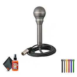 Sony - F-115B Weather-Resistant Handheld Microphone – For Outdoor Events/Performances | More