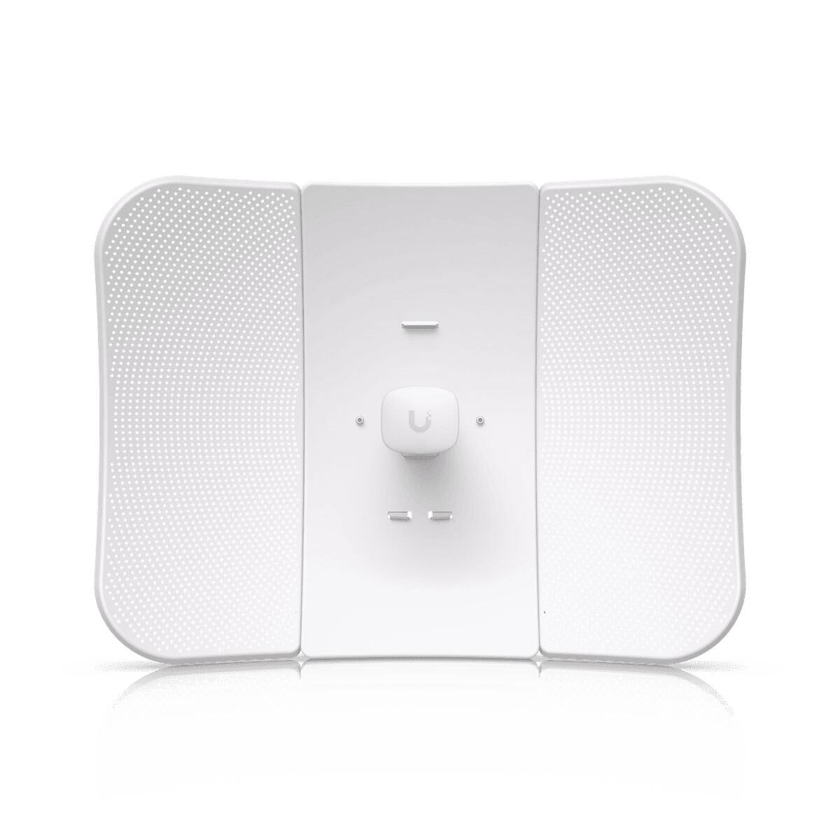 Alt View 4. Ubiquiti Networks - Ubiquiti Networks LiteBeam AC LR airMAX ac CPE with Dedicated Management Radio - White.