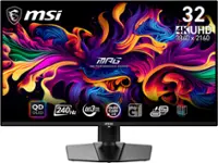 MSI - MPG321URXQDOLED 32" Quantum Dot OLED UHD 240Hz 0.03ms Gaming Monitor with HDR400 (DisplayPort, HDMI, USB) - Black - Front_Zoom