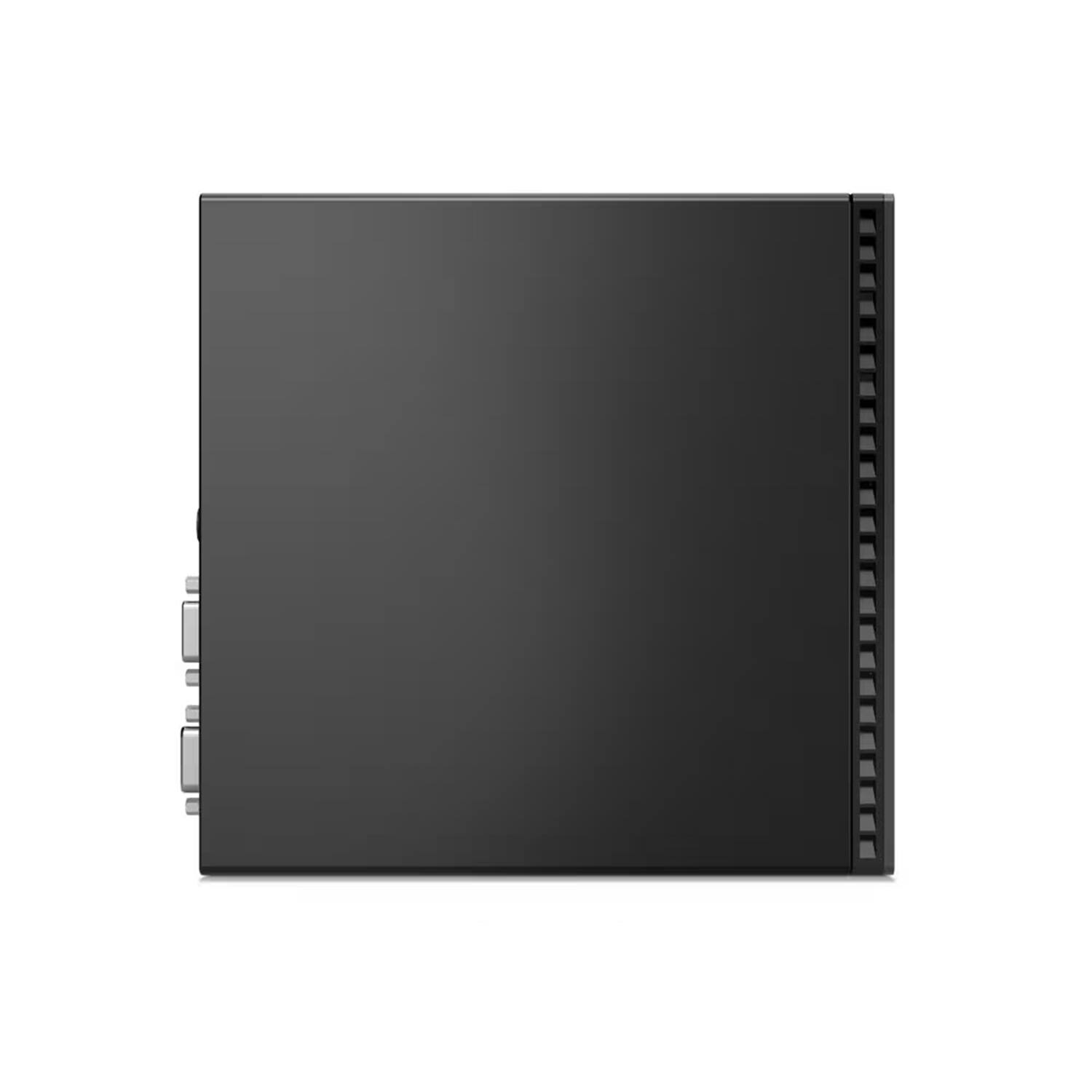 Alt View 7. Lenovo - Lenovo ThinkCentre M75q Mini Desktop (Ryzen 5 PRO 5650GE, 64GB, 4TB SSD, AMD Radeon, WiFi 6, Win 11 Pro) w/USB Hub - Black.