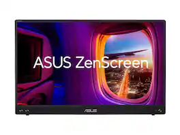 ASUS - MB16ACVR Widescreen LED Monitor - Black