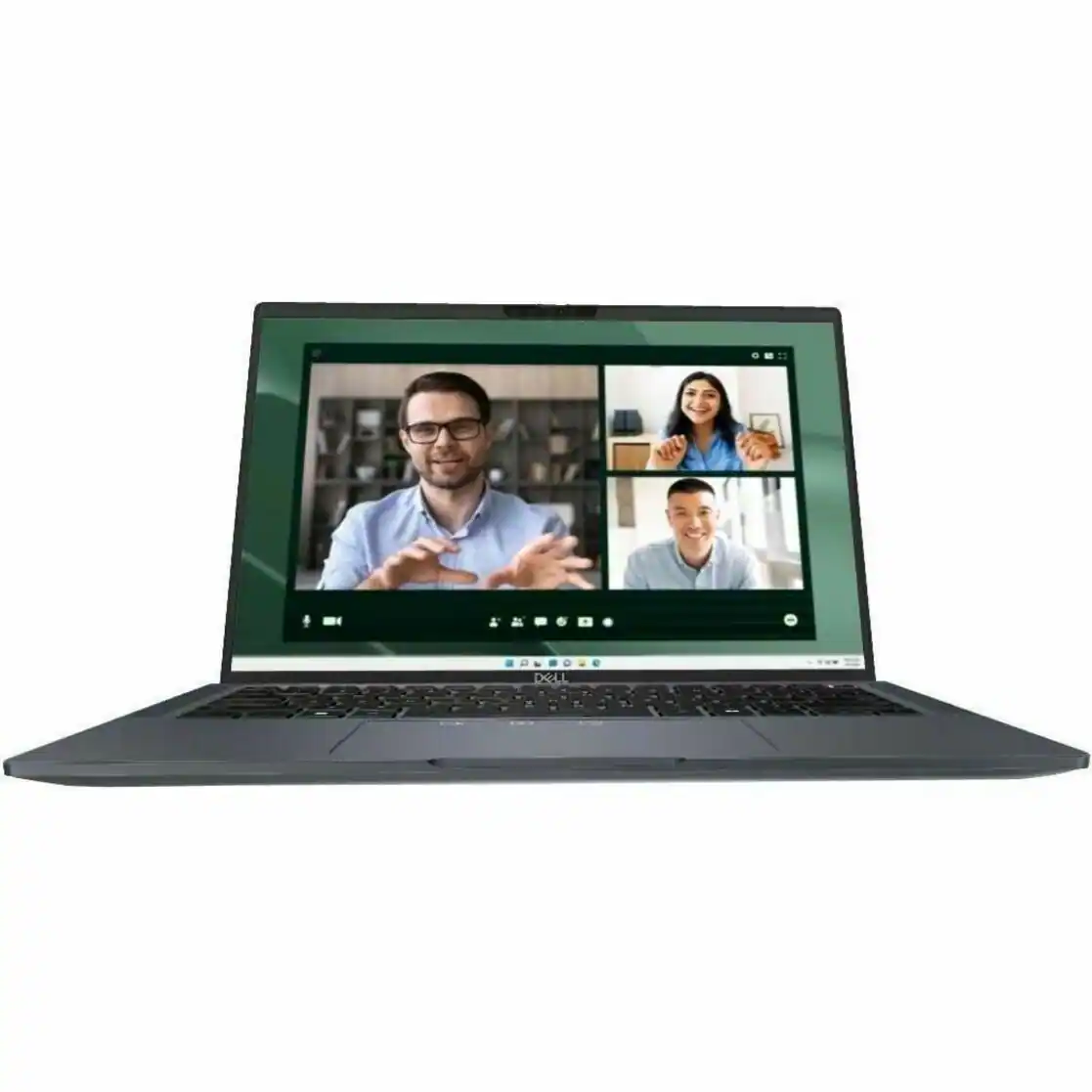 Angle. Dell - Latitude 7000 14" Laptop - Intel Core Ultra 7 with 16GB Memory - 256 GB SSD - Titan Gray, Gray.